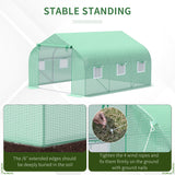 Outdoor Greenhouse Walk-In Greenhouse Portable Greenhouse Canada Garden Plant Flower Seed Greenhouse W/ Premium Steel Frame