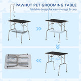 36-inch Dog Grooming Table Stainless Steel QUALITY GUARANTEED with Adjustable Arm and Basket