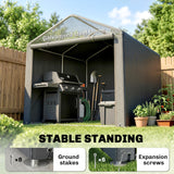Portable Bicycle Shed with Galvani