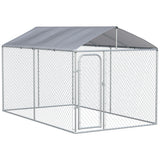 Dog Kennel Outdoor, Heavy Duty Playpen with Secure Lock, 13.1' x