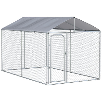 Dog Kennel Outdoor, Heavy Duty Playpen with Secure Lock, 13.1' x
