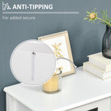 Kitchen Sideboard, Glass Door Buffet Cabinet, Bathroom Storage Cabinet with Adjustable Storage Shelf for Dining Room