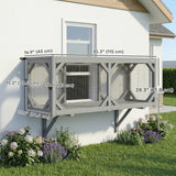 Cat Tunnel, Wooden Catio Outdoor Cat Enclosure with 2 Doors and Extendable Design