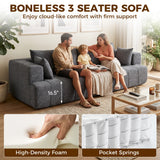 3 Seater Sofa, Wide and Deep Seat