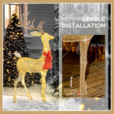Light Up Reindeer Yard Decoration