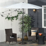 Base en ciment pour parasol compensé 29LBS, support parasol cantilever pour Φ1,4