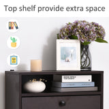 Slim Shoe Storage with 3 Flip Drawers and Adjustable Shelves Shoe Cabinet Organizer for 9 Pair