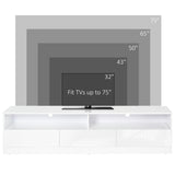 Meuble TV LED pour téléviseurs jusqu'à 75