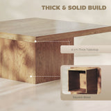 Square Coffee Table, Center Table with 1.6