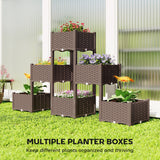 Plastic Raised Garden Bed with Legs