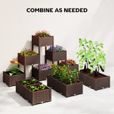 Plastic Raised Garden Bed with Legs