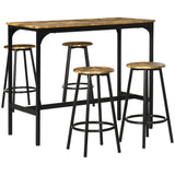 Ensemble de table de bar 5 pièces pour 4 personnes