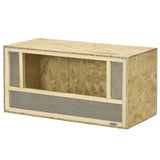 Terrarium pour reptiles en bois avec porte coulissante pour caméléon, 31,5