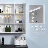 LED Medicine Cabinet with Mirror and Lights, 27.5