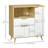 Meuble microonde moderne, armoire microonde avec tiroir, armoires et trou de câble pour cuisine