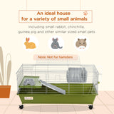 Small Animal Cage, Rolling Bunny Cage