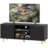Meuble TV avec Rangement pour Téléviseur de 55