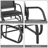 Chaise berçante de patio