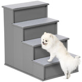 Dog Steps Pet Stairs for Bed Cat Ladder for Couch with Non-Slip Carpet, 15.7