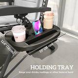 Zero Gravity Chair, Reclining Outdoor Lounger Chair with Cup Holder, 400 LBS Capacity