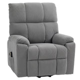 Chaise lève-personne pour aînés, fauteuil inclinable électrique rembourré en microfibre avec télécommande