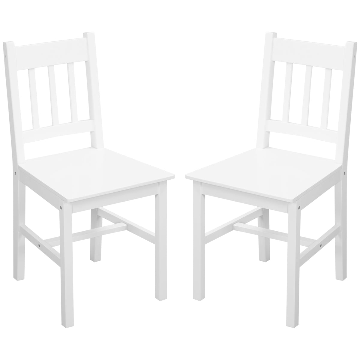 Dining Chairs Set of 2, Pine Wood Structure for Living Room and Dining Room