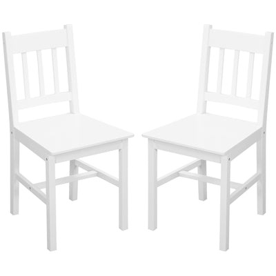 Dining Chairs Set of 2, Pine Wood Structure for Living Room and Dining Room