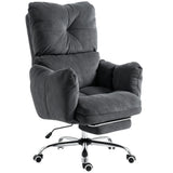 Office Chair with Foot Rest, Ergonomic Reclining Computer Gaming Chair w