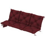 Bench Cushion Water-Repellent Outdoor Furniture Pad Seater Swing Chair 59.1