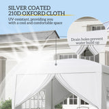10'x10' Outdoor Pop Up Party Tent Wedding Gazebo Canopy with Carrying Bag (