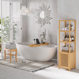 Banc de douche en bambou 20