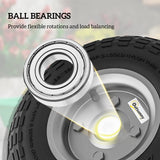 Set of 2 Pneumatic Wheels, 10
