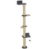 Cat Wall Shelves, Cat Wall Furniture with 4 Platforms