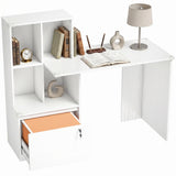 Computer Desk, File Drawer and Legal Hanging File Holders