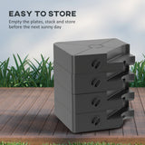 Umbrella Weights for Cantilever Parasols, Set of 4 Heavy Duty Parasol Base Weights