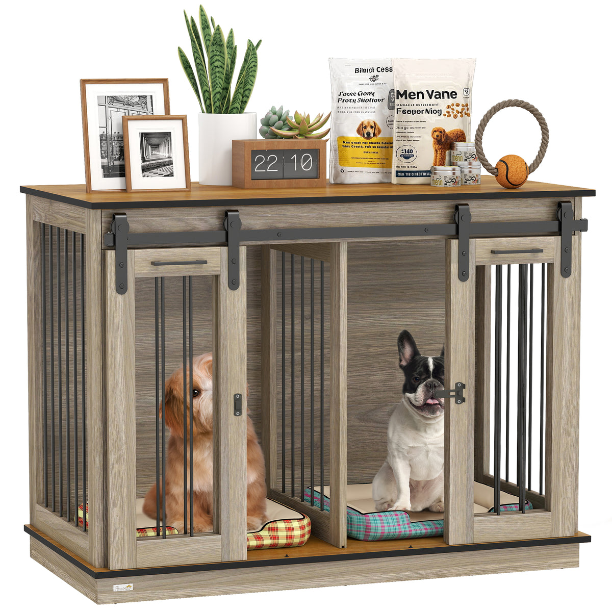 Meuble Cage pour Chien 47