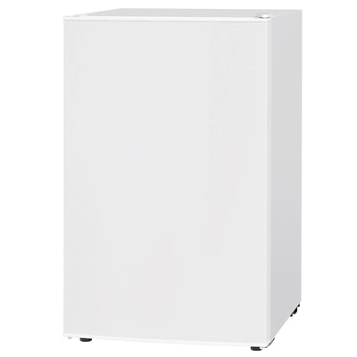 4.5 Cu Ft Mini Fridge with Freezer, Wheels, Adjustable Thermostat