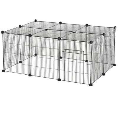 Small Animal Cage for Bunny, 16 Panels