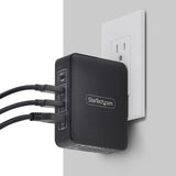 StarTech.com 140W USB-C Wall Charger, 3x USB-C/1x USB-A, PD 3.1 Intern