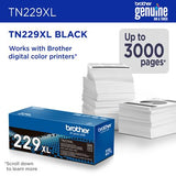 Cartouche de toner noire haute capacité Brother TN-229XLBK