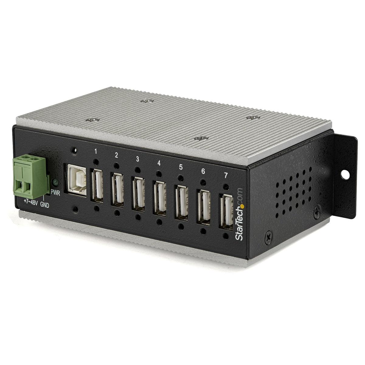 7 Port USB 2.0 Hub Industrial (-40/185F)