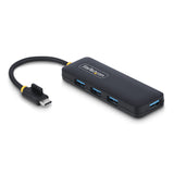 Hub USB-C 4 ports StarTech.com, 5Gbps, USB-C vers 4x USB-A, alimenté par bus,