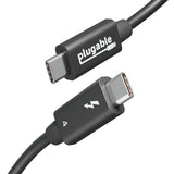 Plugable TBT4 240W EPR Cable Thunderbolt 4 240W EPR Cable 3.3FT