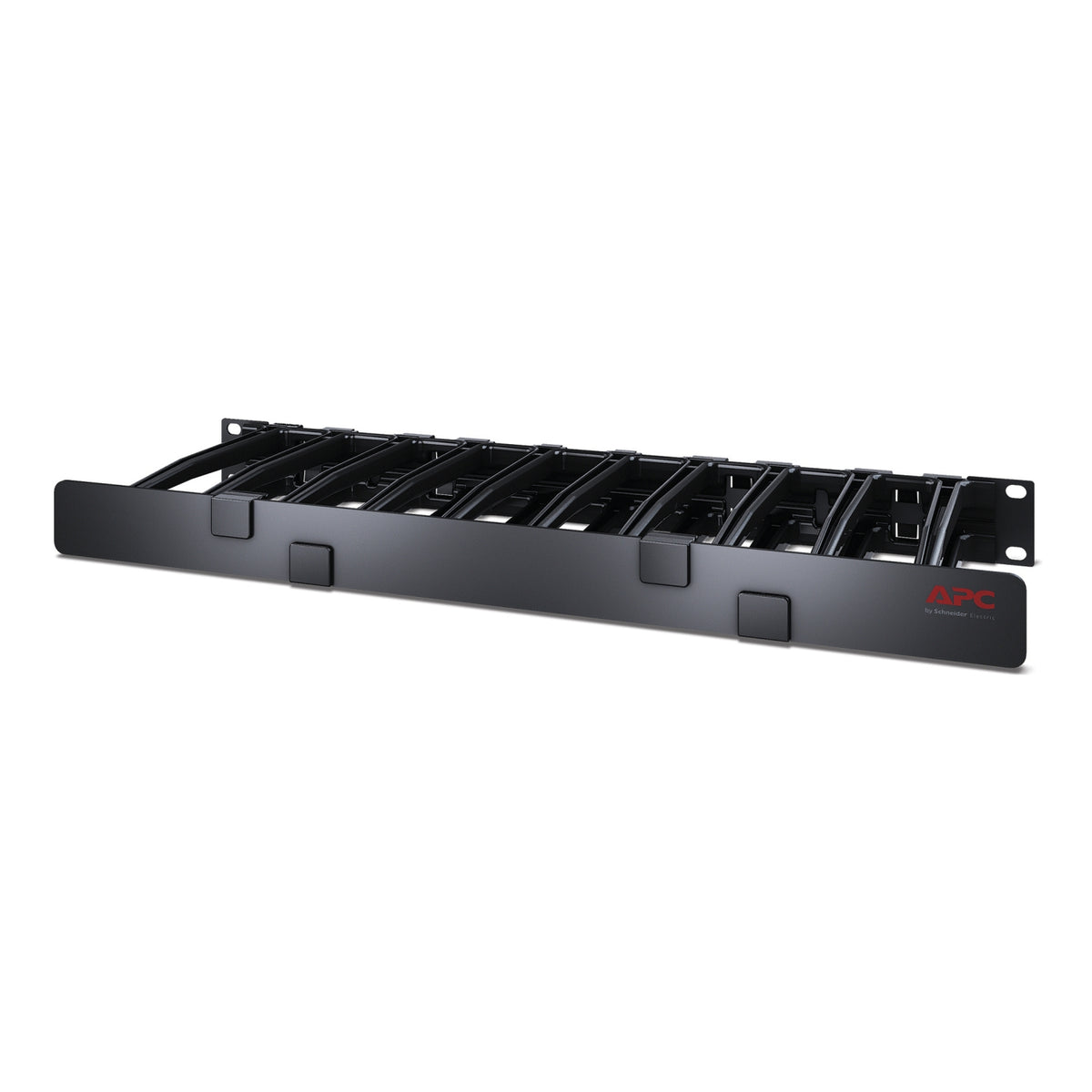 Gestion de câbles APC NetShelter, Gestionnaire de câbles horizontal, 1U, Simple