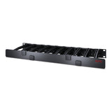 Gestion de câbles APC NetShelter, Gestionnaire de câbles horizontal, 1U, Simple