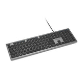 Clavier filaire Kensington KB515 EQ - Format complet avec IA Copilot