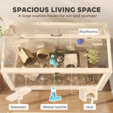 Wooden Hamster Cage, 43.3