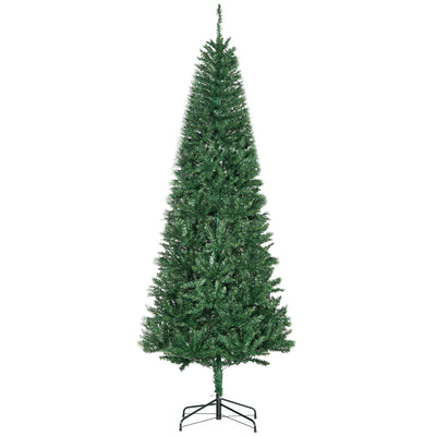 6.9ft Artificial Christmas Tree w/ Metal Stand Spruce Branch Tips