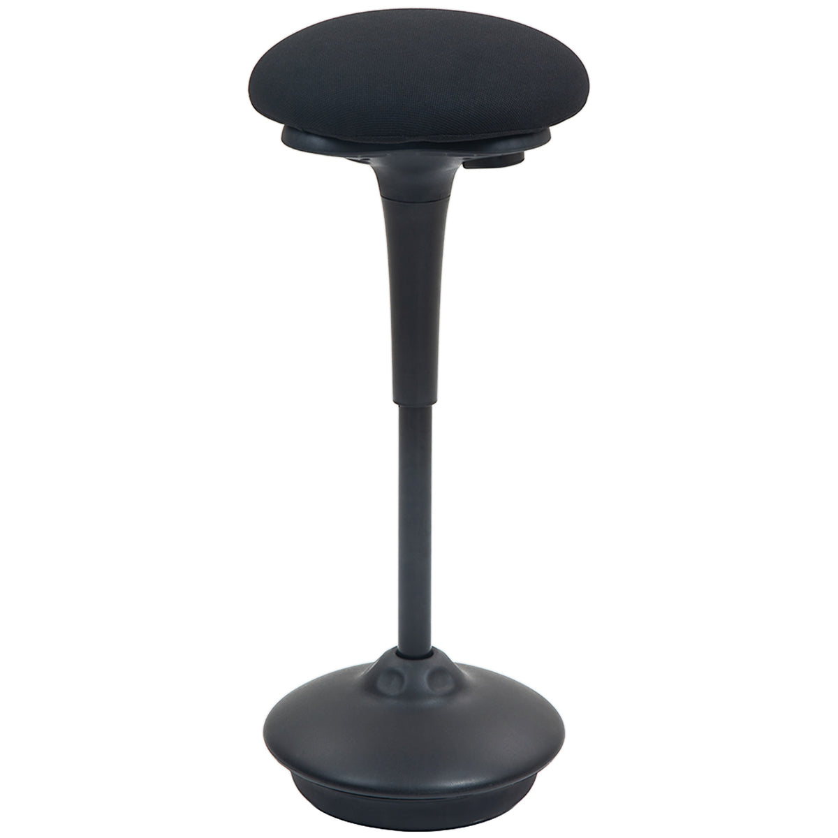 Swivel Standing Desk Chair, Backless Wobble Stool Chair, Adjustable Active Ergonomic Standing Stool with Rocking Motion
