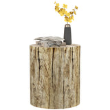 Concrete Finish Side Table, 17